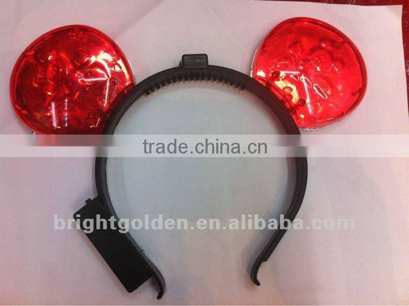 Party decoration led head bopper mickey mouse ear