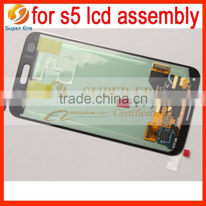 perfect original LCD+Screen Digitizer Assembly for Samsung Galaxy S5 G900A G900T G900V G900P Black