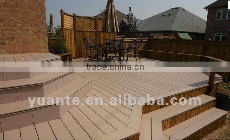 Durable and beautiful Wood Plastic Composite Deck/ WPC Stair 1