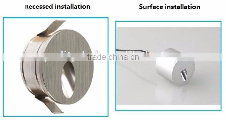 12V 24V 1W interior stairs LED wall lighting
