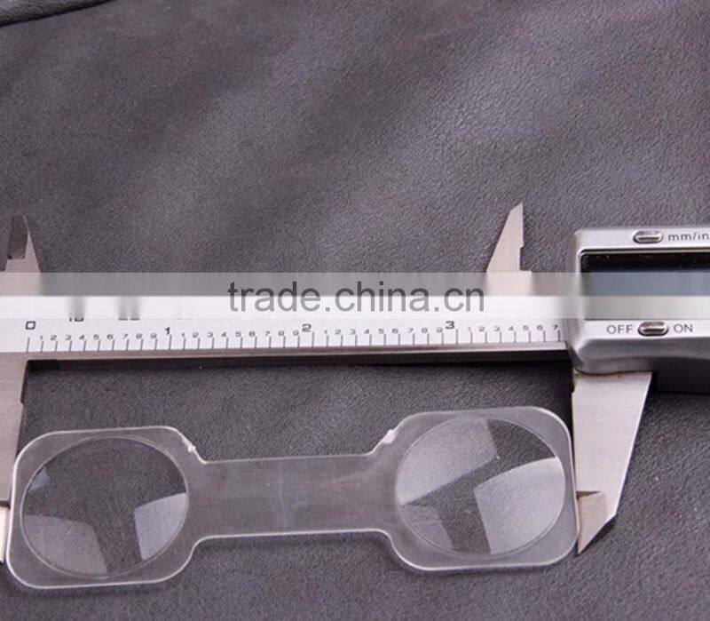 OEM good quality acrylic convex lens used for paper binocuars with factory price