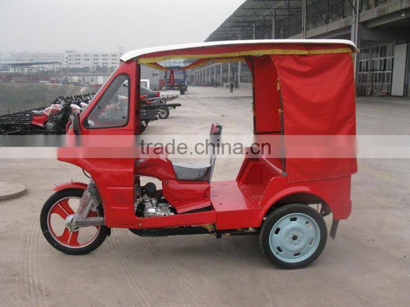 110 CC auto rickshaw,3 wheel tricycle taxi, bajaj three wheeler