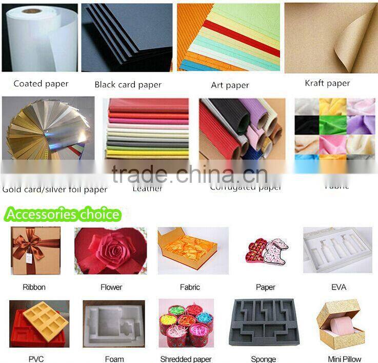 whosales cardboard crotating watch box