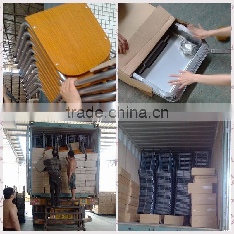 Metal School Tables and Chairs