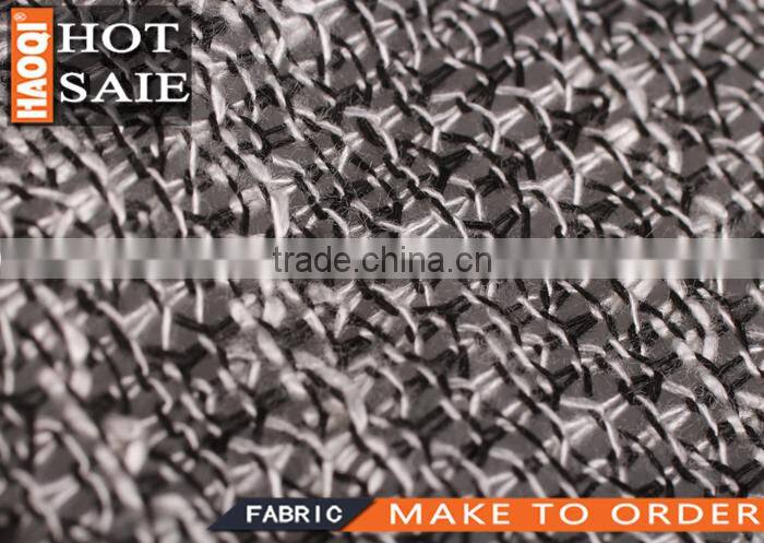 shaoxing fabric T/R fabric textile fashion style coarse knit fabric