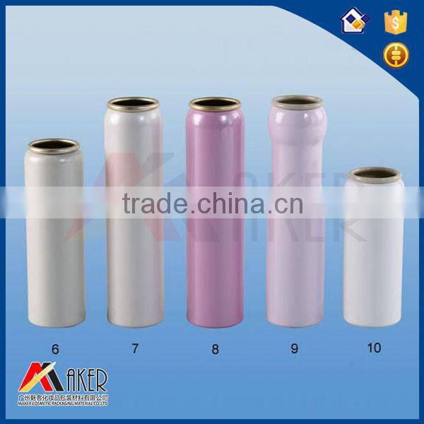Hot selling Different color Round shape Empty aluminum bottle
