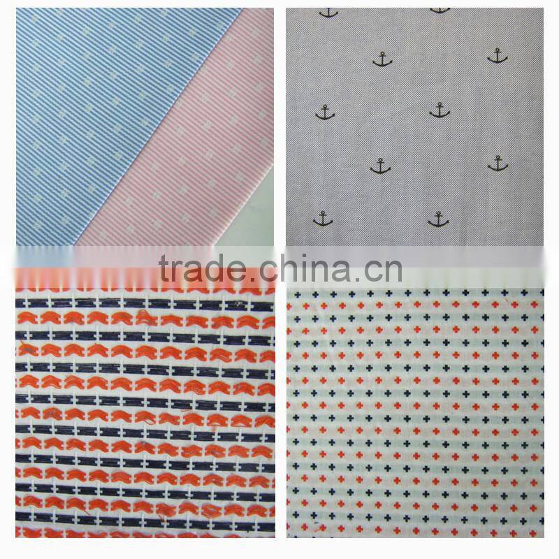 wholesale 100%cotton plaid shirt fabric of yarn dyed