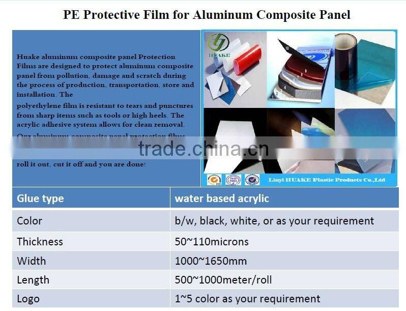 29 Years Polyethylene Plastic Film Price for Color Coated Sheet