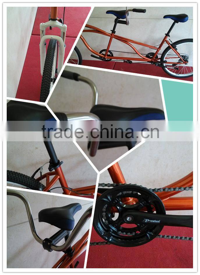 Two People Bikes Tandem Road Touring Comfort Bike 26'' Professional Manufacturers