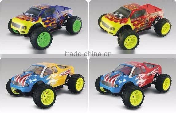 2016 new product 1/10th scale 2.4G HSP 94108 high speed off-road RC nitro monster truck 4x4