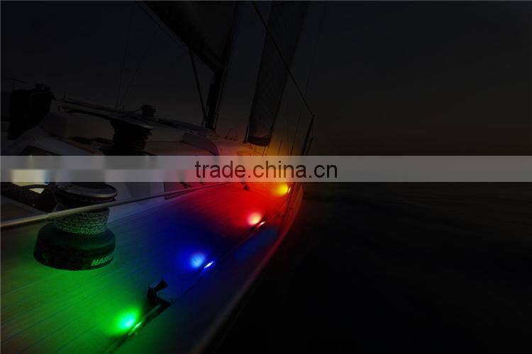2015 Newest style marine light led kit five colors 12v marine led light