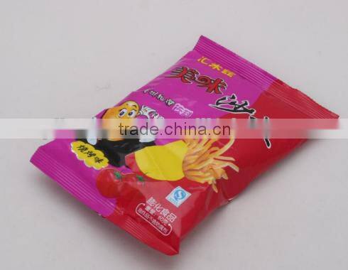 Automatic vertical form fill and seal bagger