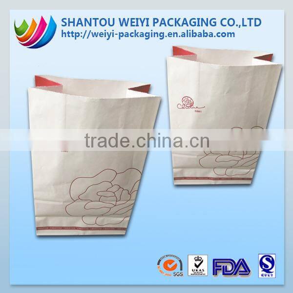 Kraft Paper Bag Recyclable Paper Packing Bag Brown Paper Pouch Food Storage Pack Bag