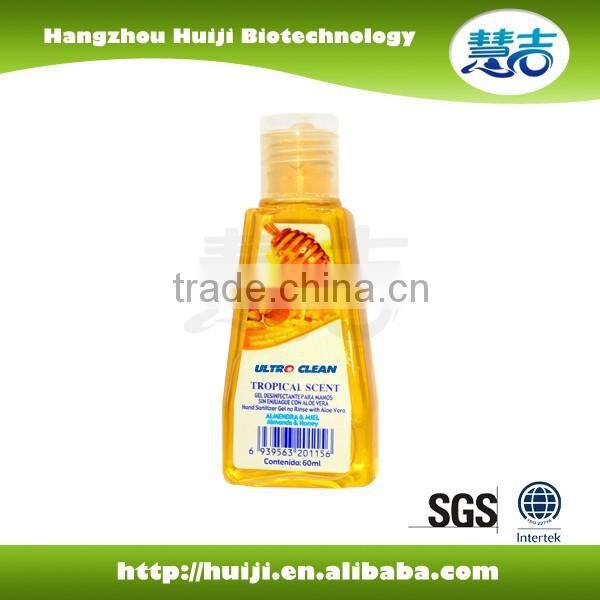 60ml moisturizing anbacteiral pocket hand sanitizer