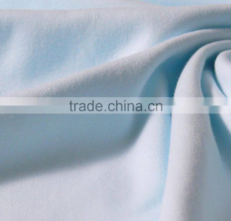 100% cotton Interlock - Spa Blue