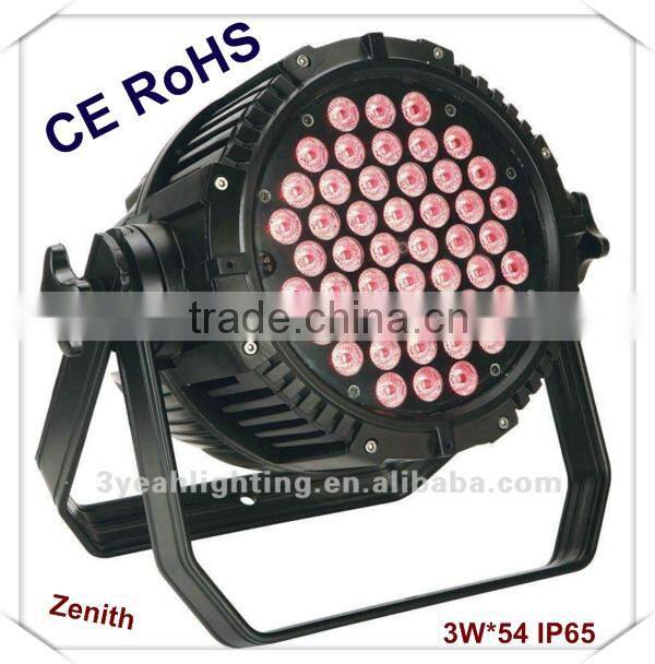 Outdoor 3w*54 Rgbw Ip65 Led Par Can