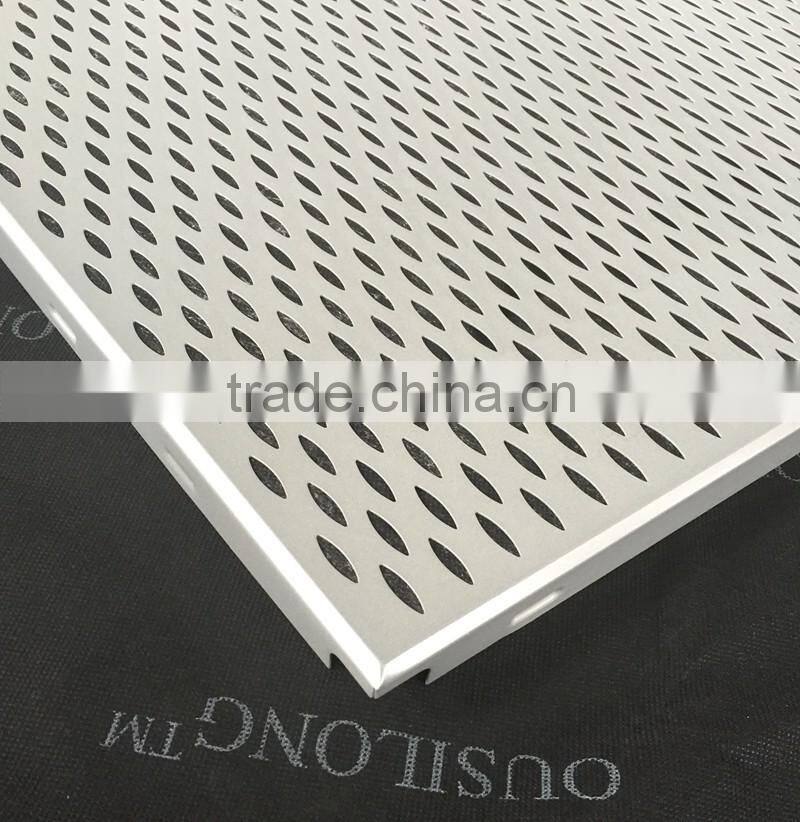 New Designed CNC Perforated Metal/ Aluminum Sheet False Ceiling Panel Clip in Ceiling Tiles