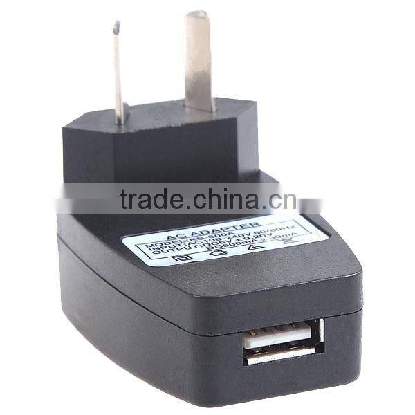 AU Plug USB Travel Charger,Custom USB Wall Charger for Cell phone for Tablet 5V 1A