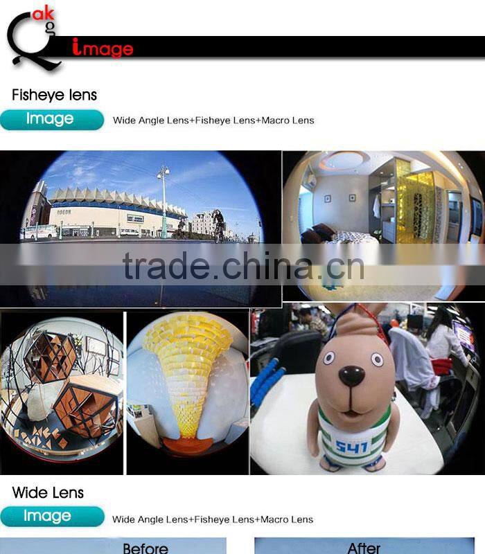 For teenagers wide angle lens+macro lens+fisheye lens for phone for smartphone
