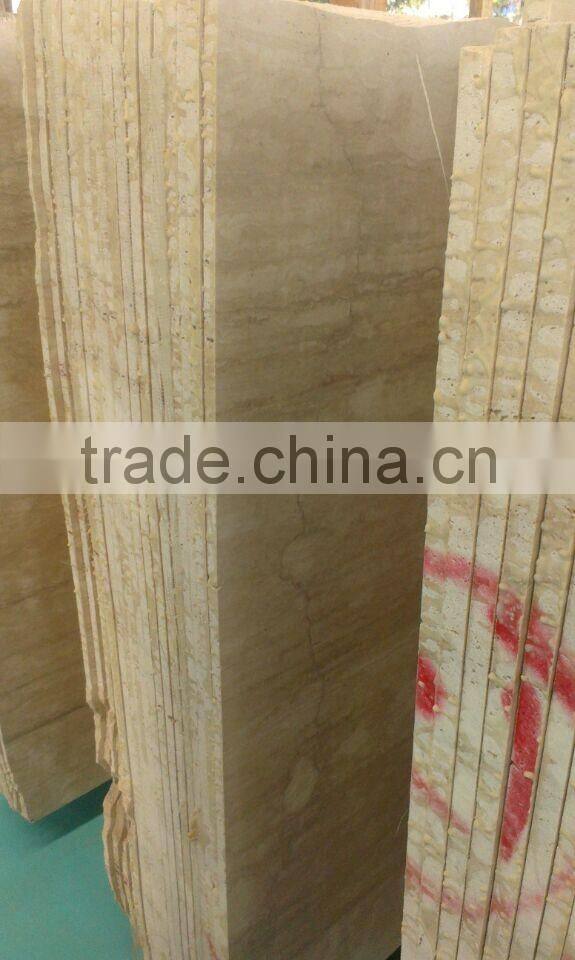 Imported Turkish beige travertine tile