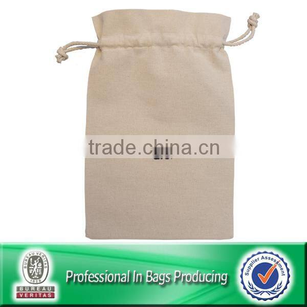 Environment Wholesale Cotton Fabric Drawstring Bag