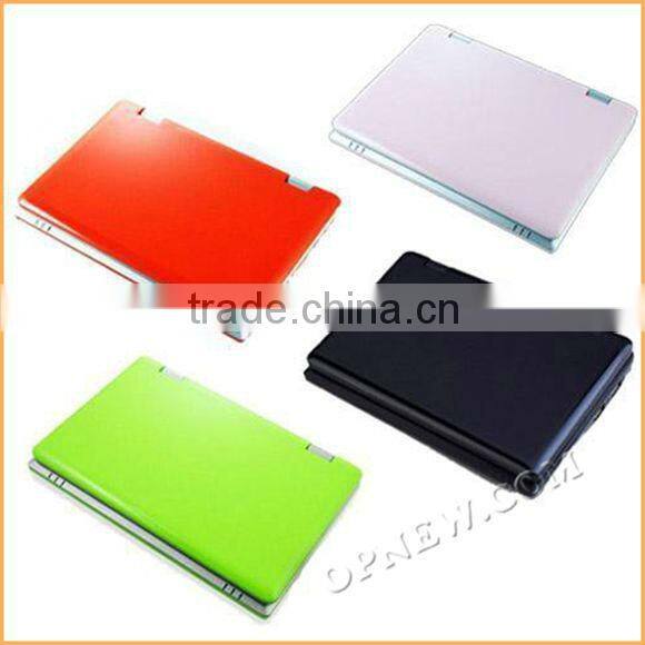 7" Dual Core Cheap LAPTOP Computer Netbook Notebook PC with Android 4.4 WM8880 Dual Core cpu HDM Camera OPNEW 6 Colors in STOCK