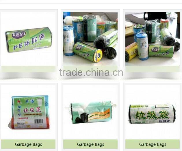 large size star seal recycle plastic garbage rubbish bag