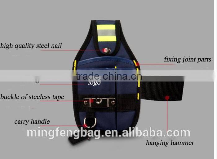 High Quality 600D Oxford Fabric Waterproof Waist Tool Bag