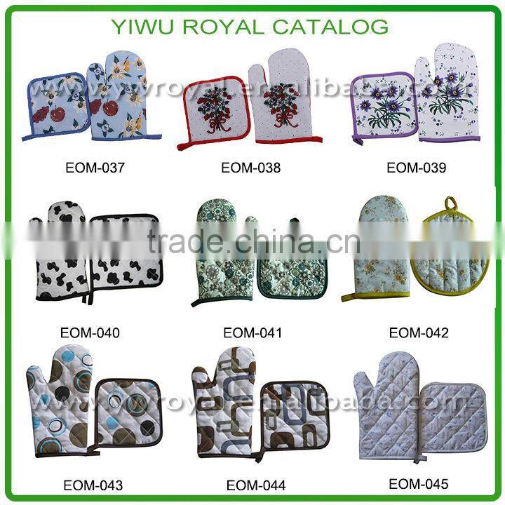 Promotion Cooking Cotton Fire-proof Oven Mitt