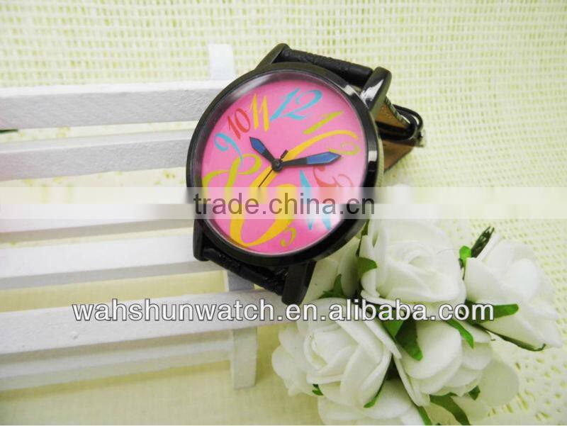 fashion quartz brands japan movement funny watches big numbers for women