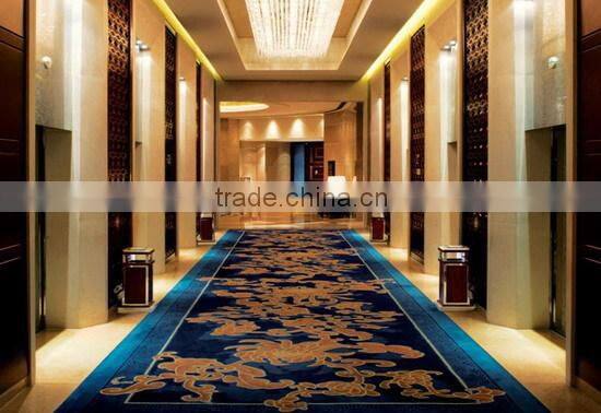 handtufted wall to wall casino carpet