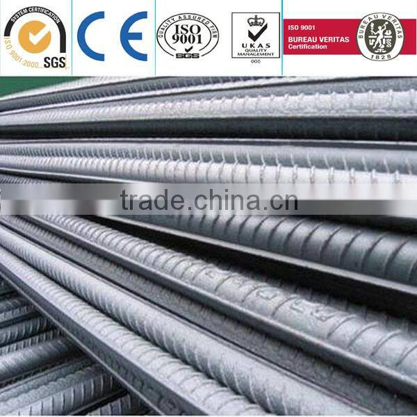 construction material hot rolled reinforcing steel bar