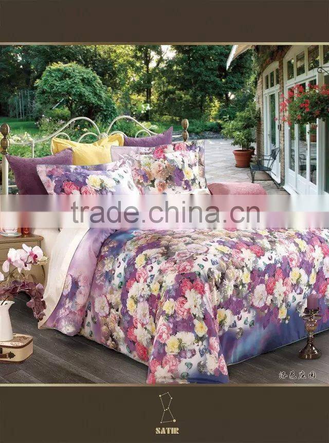 3D Bedding Set Manufacturer!Professional Design Reactive Printing 3d duvet cover set