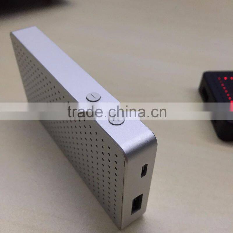 2015 Good Quality LED Power Bank Portable Power Bank 10000mah