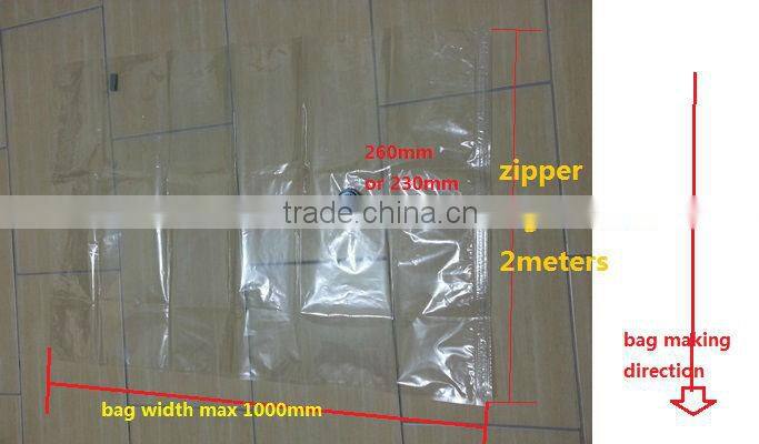 valve pasted vacuum bag making machine