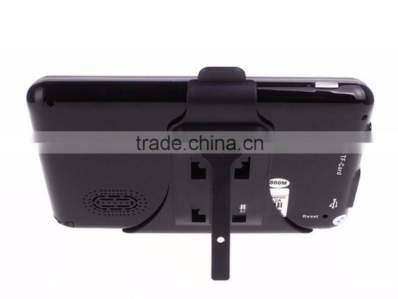 High quality with 128M,4GB, AVIN,Bluetooth,FM Transmitter 5 inch gps navigation