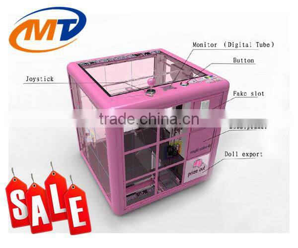 Cube Craw Crane Machine/crane machine/toy crane claw machine/claw crane vending machines for sale