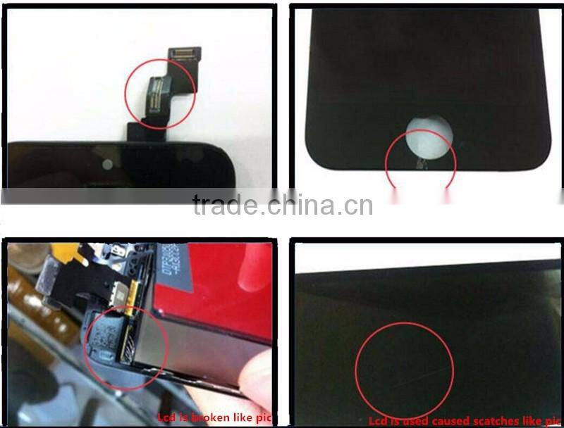 tianma,jingdongfang,longteng,shenchao chinese lcd for iphone 5 5g black digitizer touch screen assembly