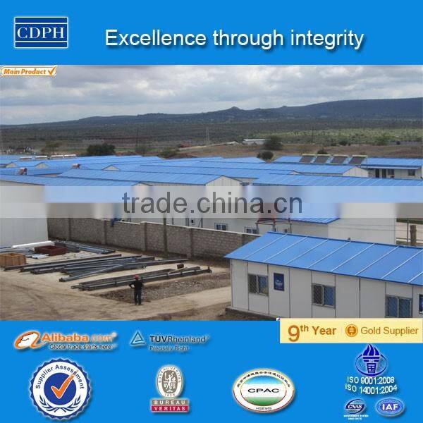 China alibab Galvanized frame prefab house price for labor dormitory labor office and kitchen