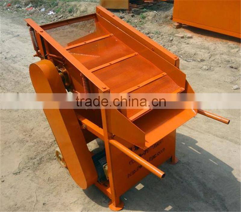 Good helper of Construction Industrial!! Small Mobile Soil Sieve for Family Use