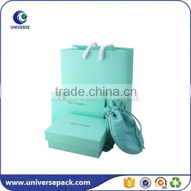 Custom paper hand bag for jewelry