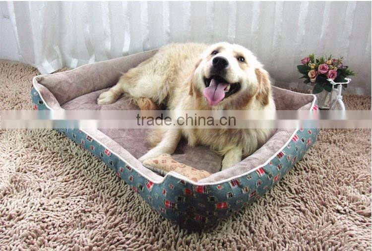 Retrospective jean waterproof pet mat