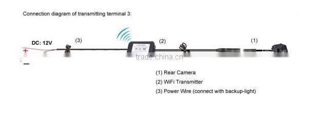 2016 New 5inch Wireless WIFI Android gps bluetooth Radar Detection Car DVR Rear View Camera Mirror