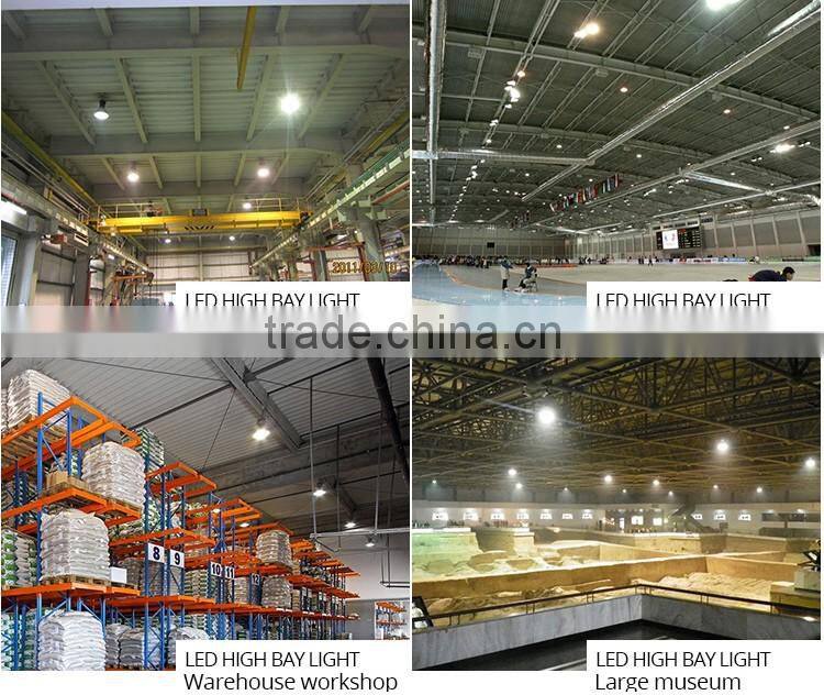 high lumen CE ROHS listed aluminum 50w 100w 150w ip65 led high bay light housing