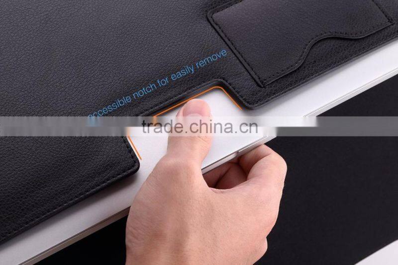 PU Leather Laptop Sleeve Case For Tablets