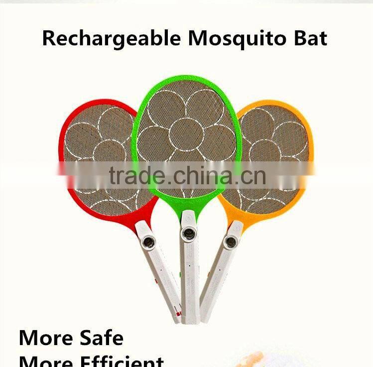 QX808USB-4 chaozhou electric factory best seller product free sample electric fly zapper racket