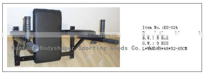 2015 hot chin up rack dip station wall-mounted gym workout fitness equipment weight bench press bench