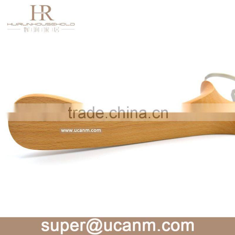 HRW-C8300NP wooden car coat hanger for clothes