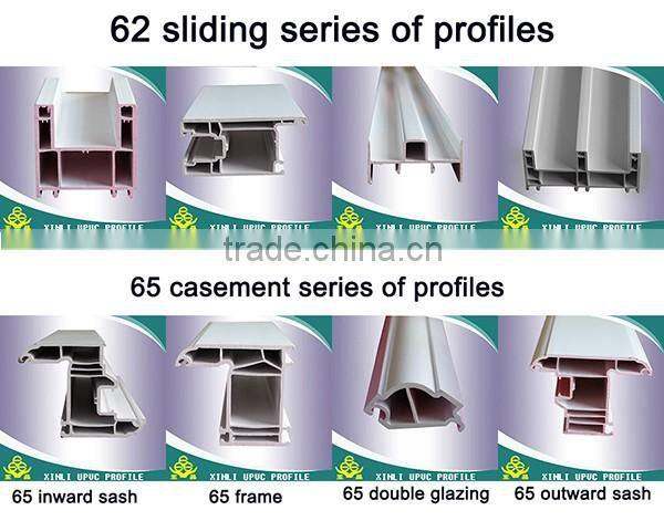 upvc profile for window and doors extrusion upvc profiles PVC EXTRUSION WINDOW
