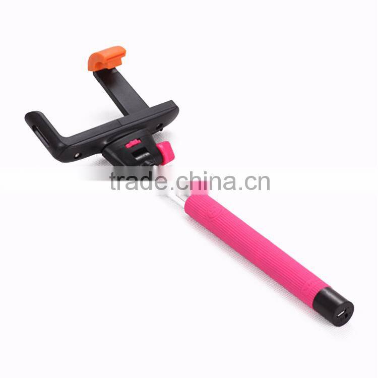 HIGI monopod and bluetooth shutter with bluetooth shutter button for iPhone 4 4s 5 5s 5c 6 6 Plus, Samsung etc